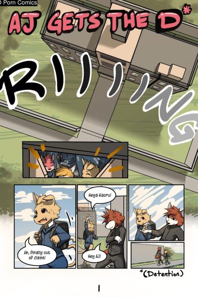 Aj Gets The D Comic Porn page 1
