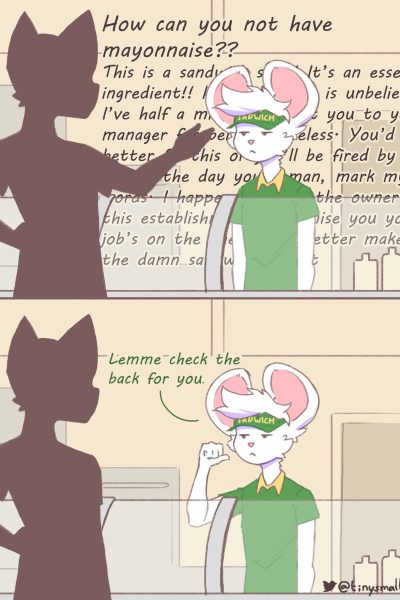 All Out Of Mayo Comic Porn page 1