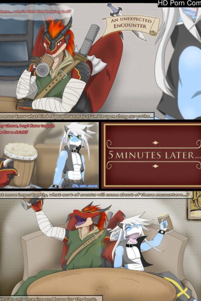 An Unexpected Encounter Comic Porn page 1