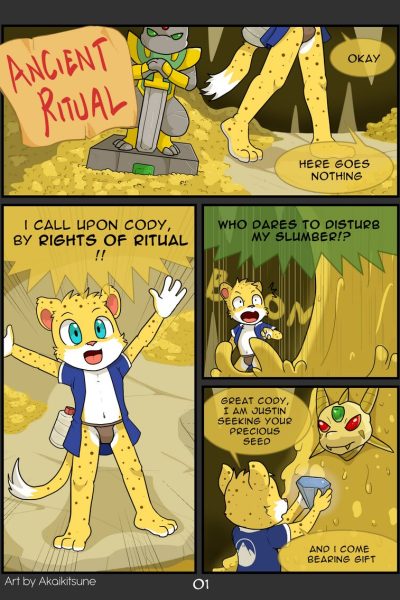 Ancient Ritual Comic Porn page 1