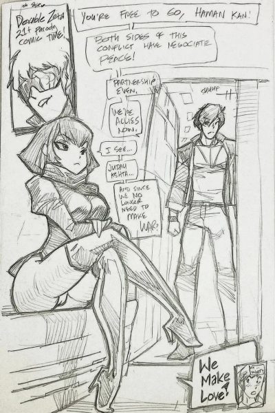 Booty Doc Goof-off – Judua X Haman Are Gundam Seedin Comic Porn page 1