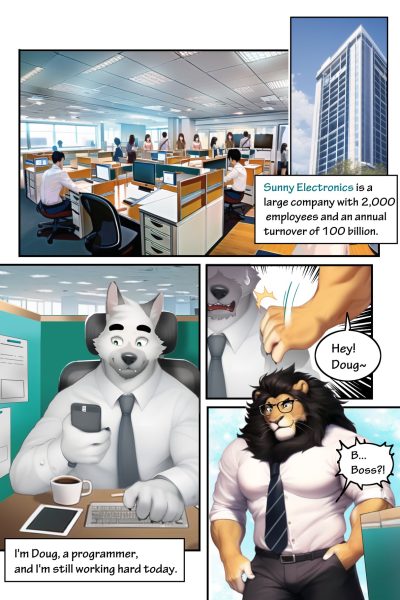 Boss By Kumahachi Comic Porn page 1
