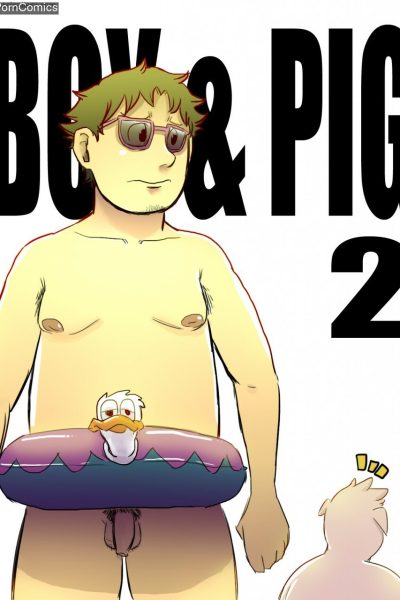 Boy & Pig 2 Comic Porn page 1