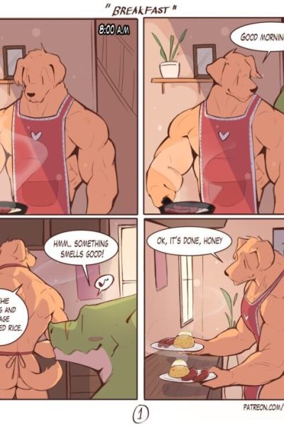Breakfast Comic Porn page 1