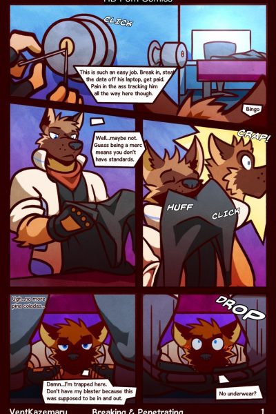 Breaking & Penetrating Comic Porn page 1