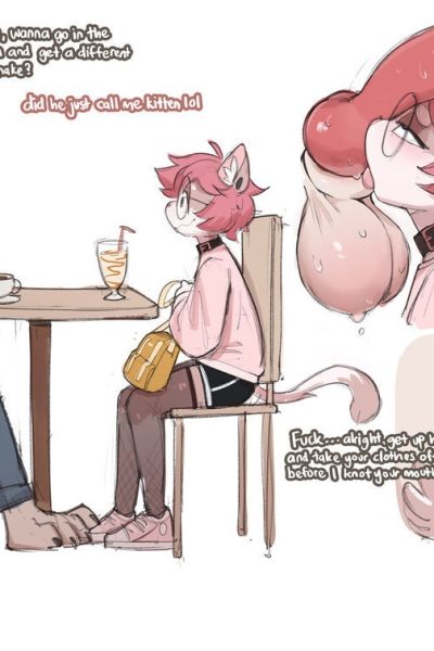 Cafe Date Comic Porn page 1