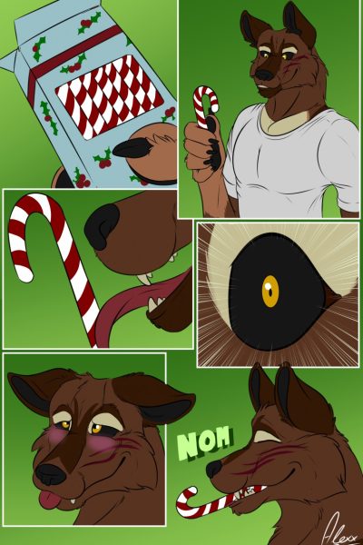 Candy Canine Comic Porn page 1