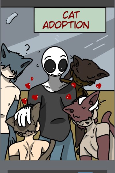 Cat Boy Adoption Center Comic Porn page 1