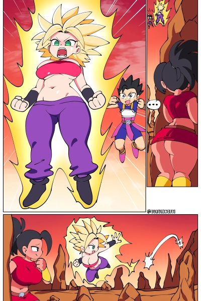 Caulifla X Kale! Comic Porn page 1