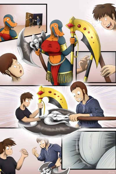[chikiota] Weapon Upgrade Comic Porn page 1