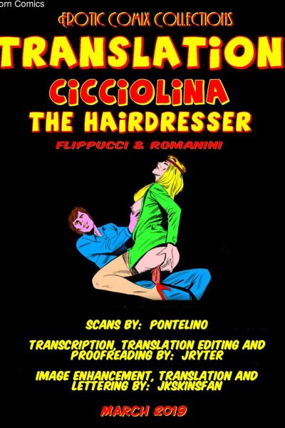 Cicciolina – The Hairdresser Comic Porn page 1