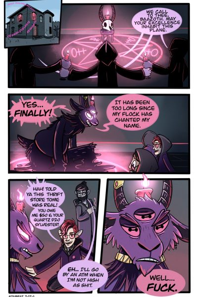 Cult Of Baazoth Comic Porn page 1