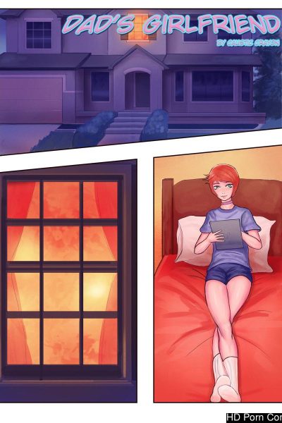 Dad’s Girlfriend Comic Porn page 1
