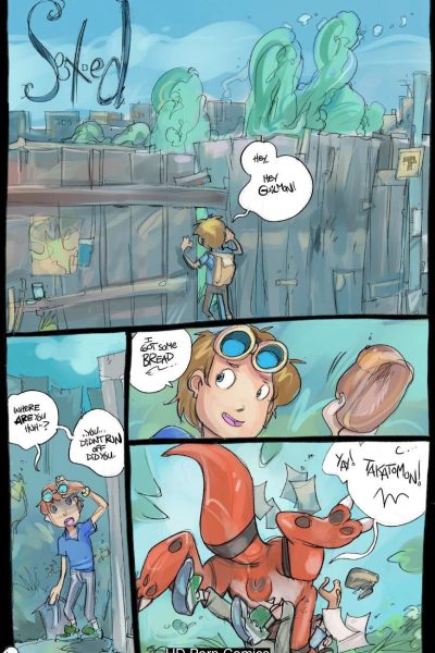 Digimon Tamer – Sex Ed Comic Porn page 1