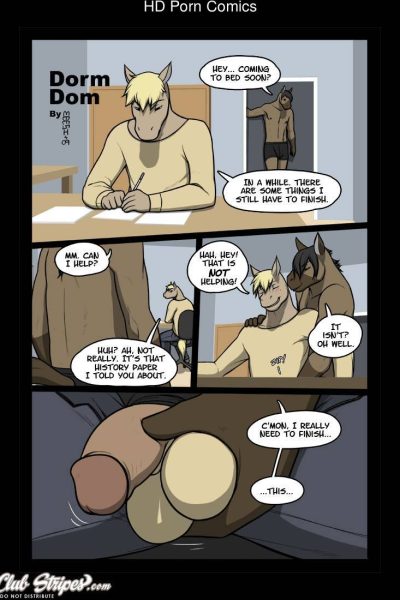 Dorm Dom Comic Porn page 1