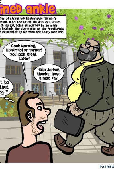 Dr Hoover Adventures – Sprained Ankle Comic Porn page 1