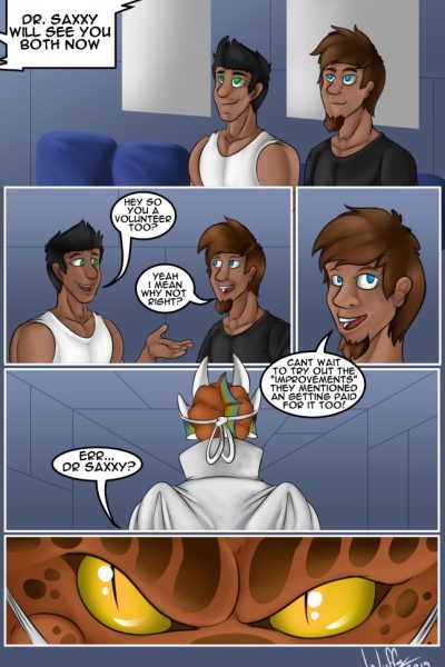 Dragon Testing Comic Porn page 1