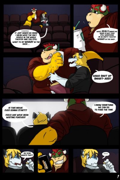Empty Theater Comic Porn page 1