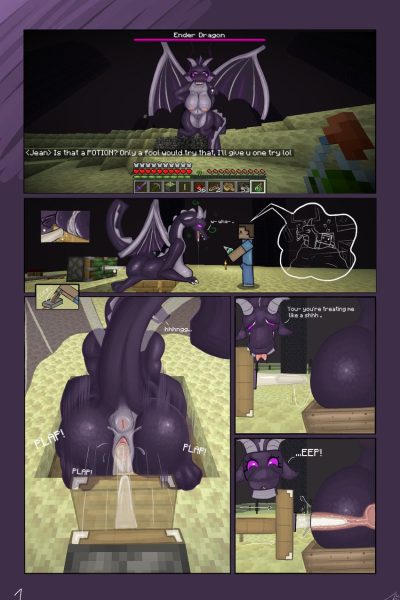 Ender Dragon Comic Porn page 1