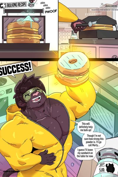 Eric’s Bulking Recipe Comic Porn page 1