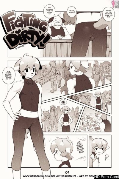 Fighting Dirty! Comic Porn page 1