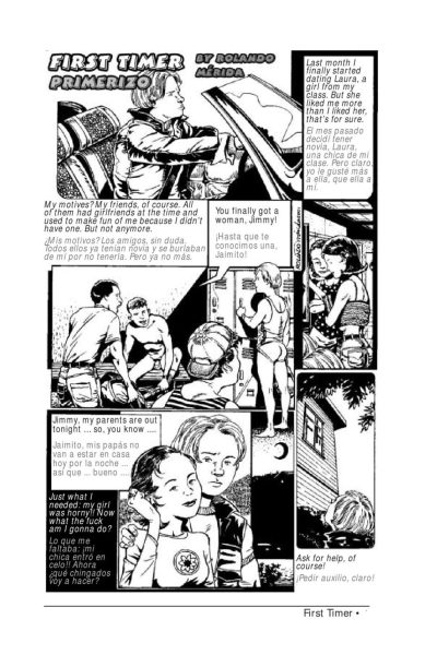 First Timer Comic Porn page 1