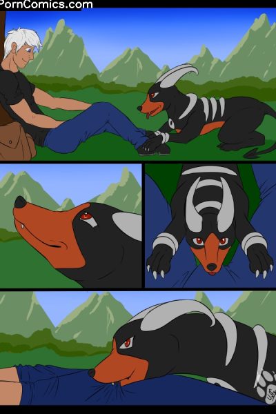 For The Love Of Houndoom Comic Porn page 1