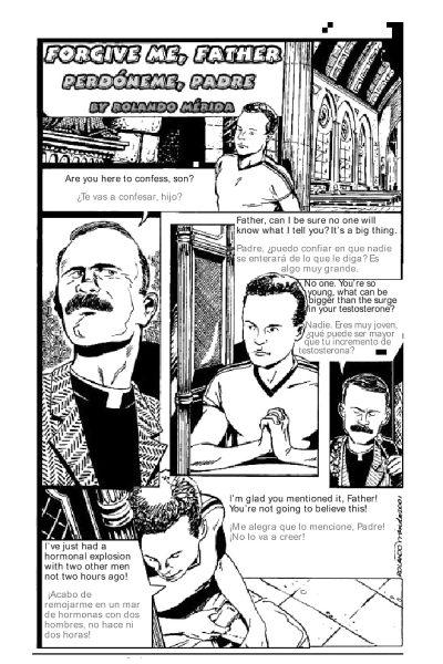 Forgive Me Father 1 Comic Porn page 1