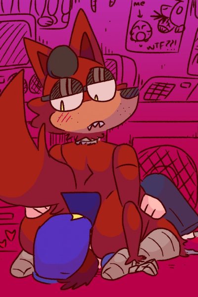Foxy Service Comic Porn page 1
