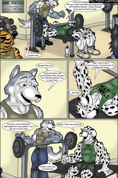 Game Testing Comic Porn page 1