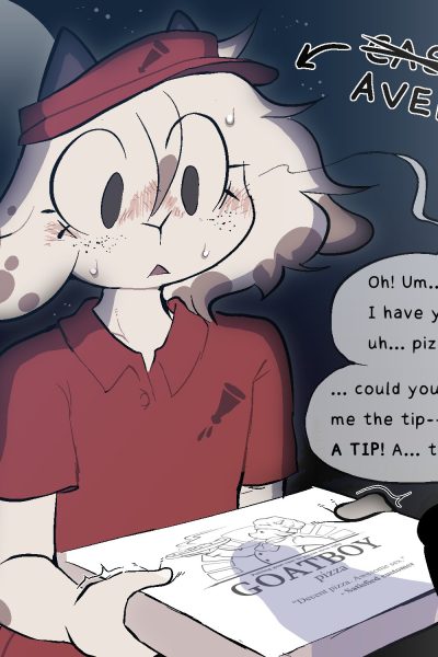 Goatboy Pizza Delivery (clementyne) Comic Porn page 1