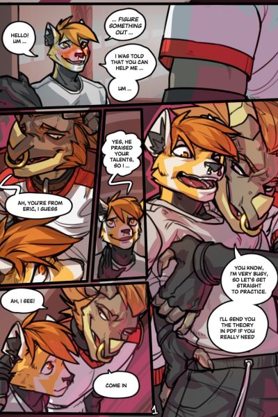 Good Boy Courses Comic Porn page 1