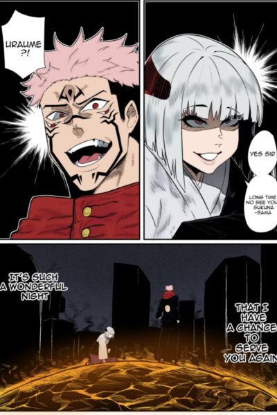 [green] Sukuna X Uraume Comic Porn page 1