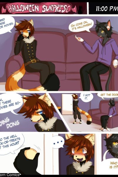 Halloween Surprise Comic Porn page 1