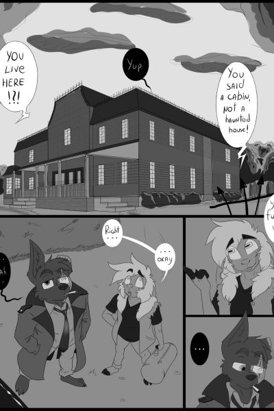 Haunted House Comic Porn page 1