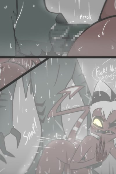 Helluva Boss Criminale Shower Sex Comic Porn page 1
