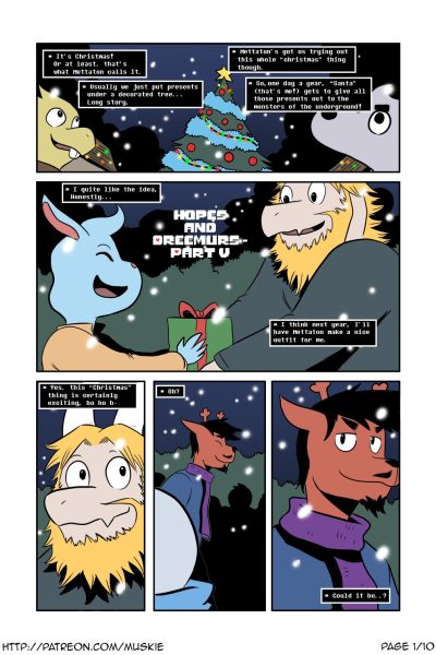 Hopes And Dreemurrs V Comic Porn page 1
