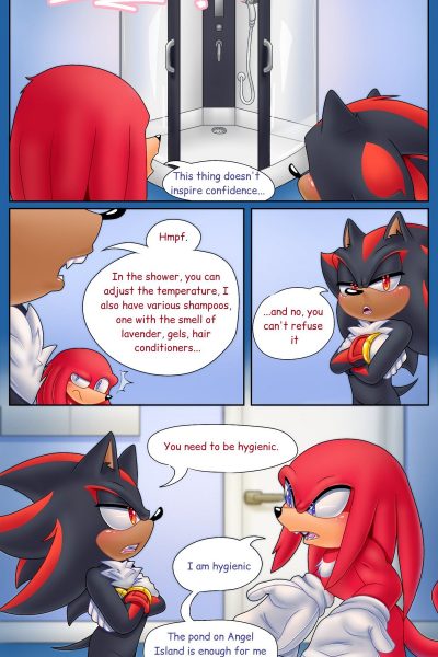 Hot Shower Comic Porn page 1