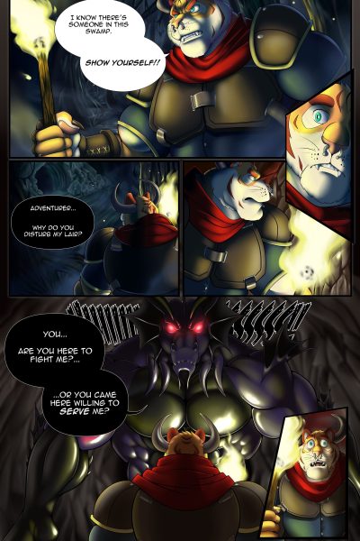 Into The Naga’s Den Comic Porn page 1