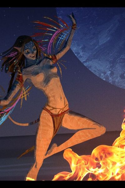 Jake Sully, Neytiri And Quaritch Comic Porn page 1