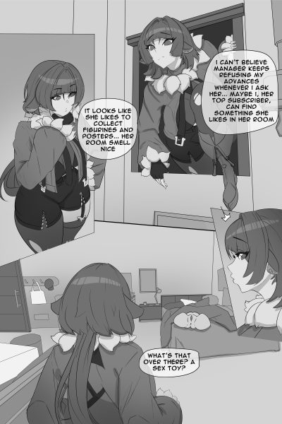 Jane Doe And Futa Belle page 1