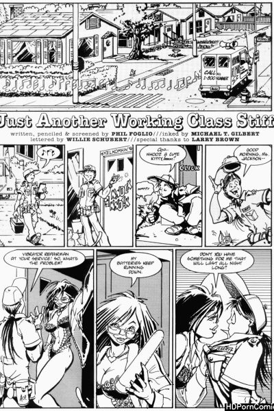 Just Another Working Class Stiff Comic Porn page 1