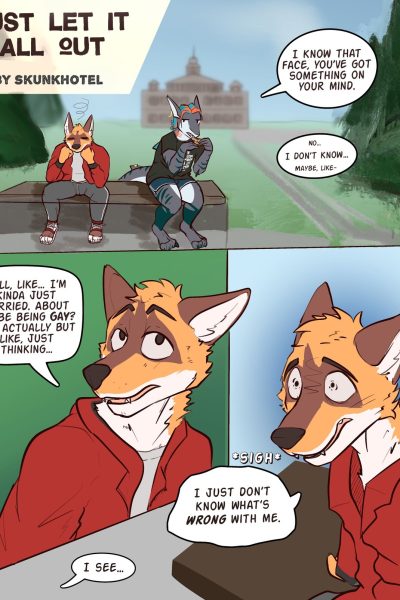 Just Let It All Out Comic Porn page 1