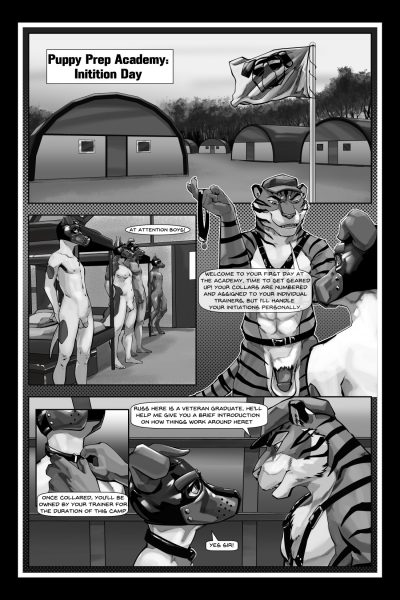 Karnal Pup Academy Comic Porn page 1