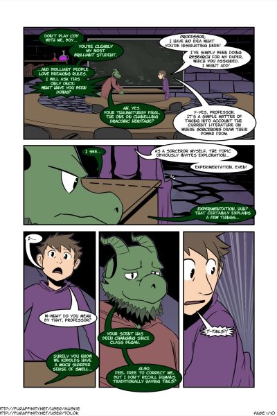 Kobold Sex Magic Comic Porn page 1