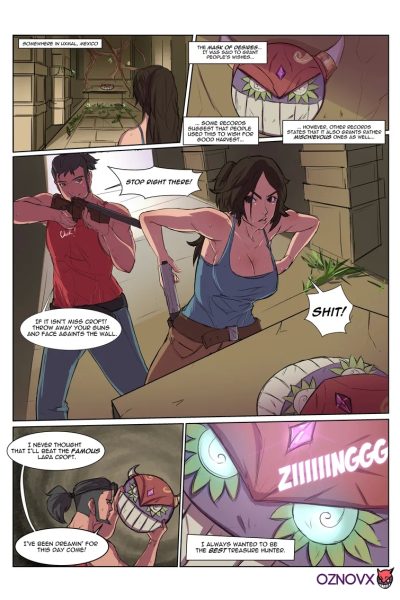 Lara Croft And The Temple Of Desires! 1 Comic Porn page 1