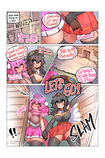 Lewd Hero's Daily Quests - Gangbusters page 1