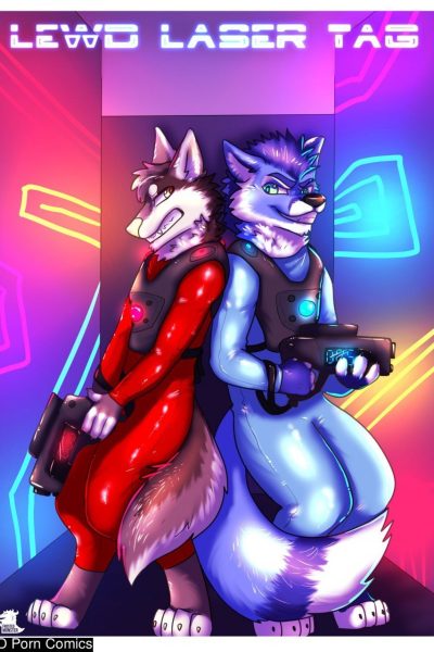 Lewd Laser Tag Comic Porn page 1