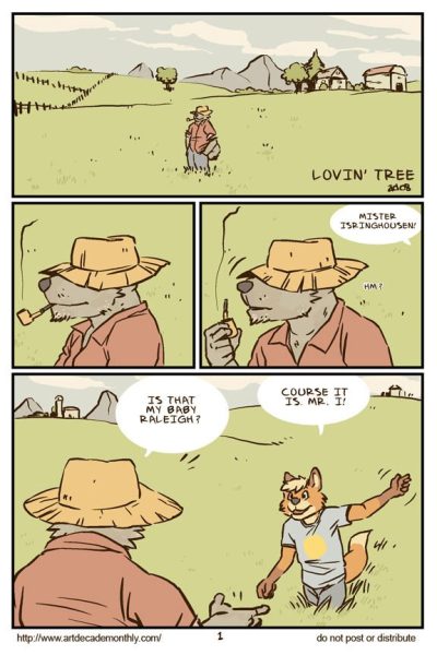 Lovin’ Tree Comic Porn page 1