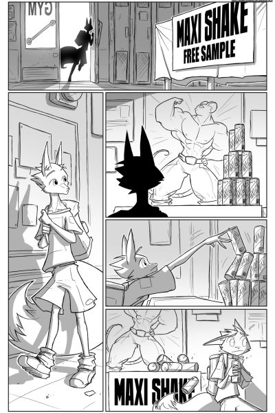 Maxi Gain 1 Comic Porn page 1